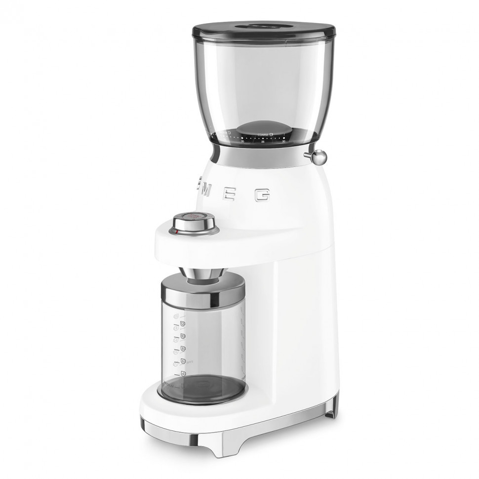 SMEG CGF11WHEU Кофемолка, цвет белый